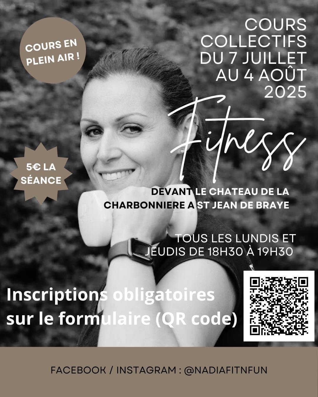 Cours collectifs en plein air